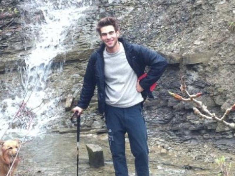Jon Kortajarena, en plena ruta